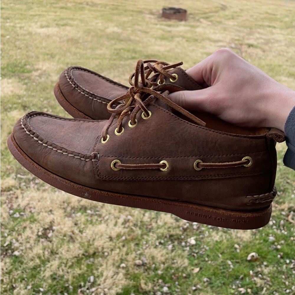 Sperry Gold Cup Authentic Original Rivington Boat Shoe Mens Size 9.5